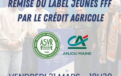 REMISE LABEL JEUNES PAR LE CRÉDIT AGRICOLE