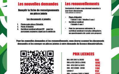 DEMANDE LICENCES VIA HELLOASSO